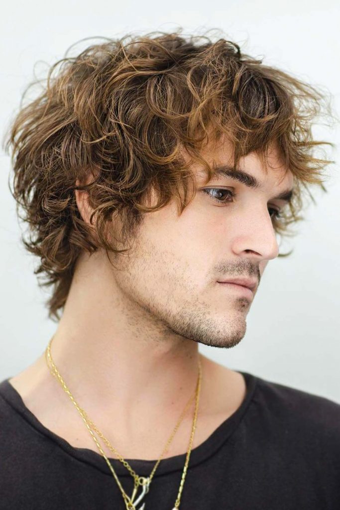 Wolf Cut for Men with Thick Hair Texture #wolfcutme #wolfcut #wolfhairstyle #wolfhairstylemen