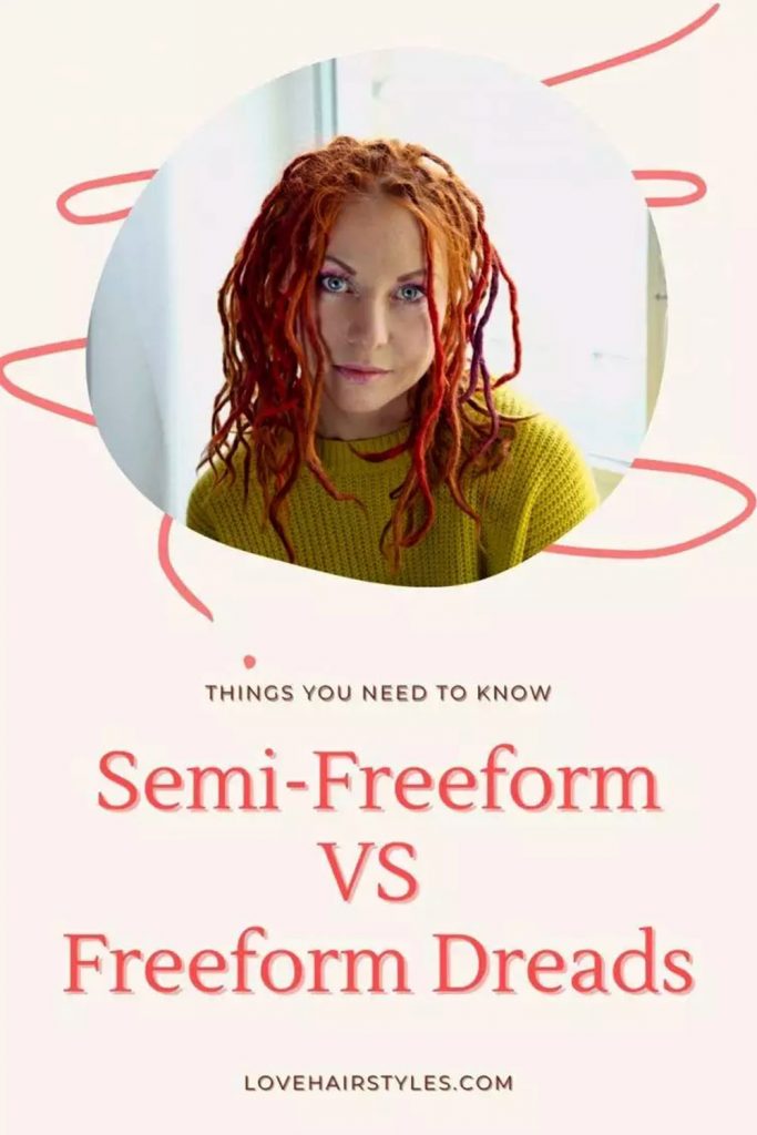 Semi-freeform VS Freeform Dreads