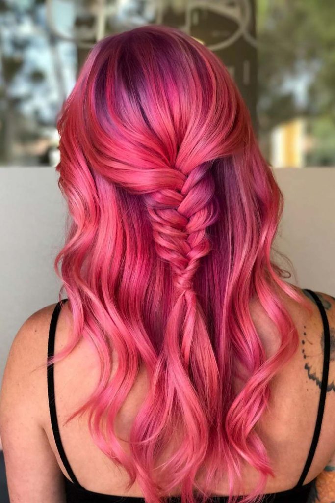 Soft Pink Waves