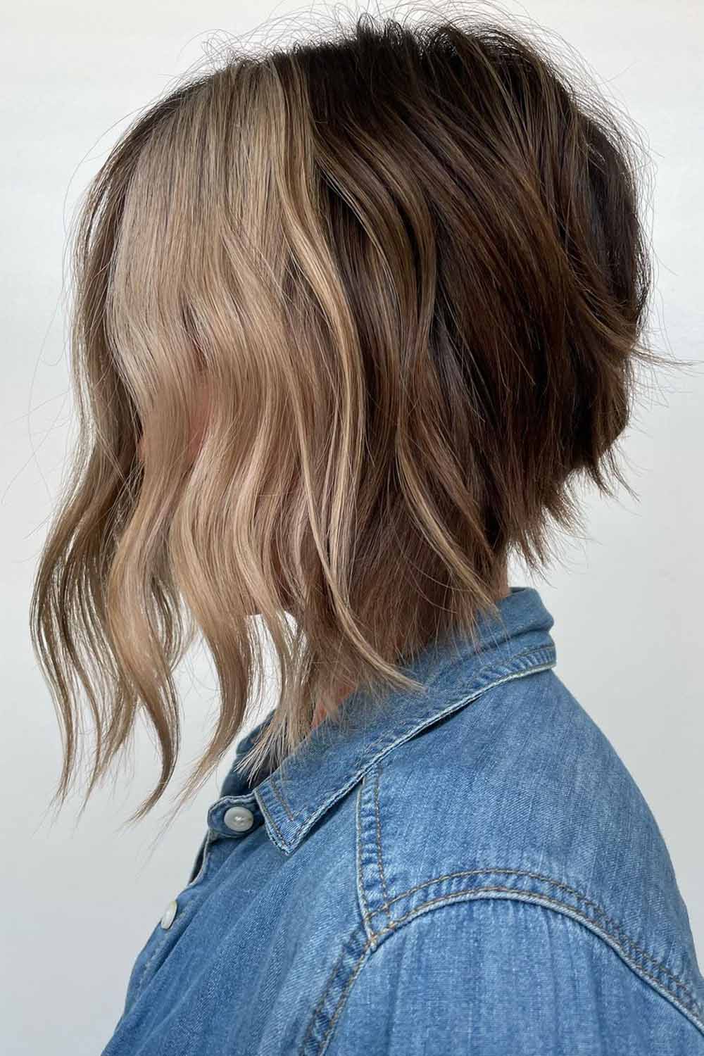 Layered Waves with Bold Highlights