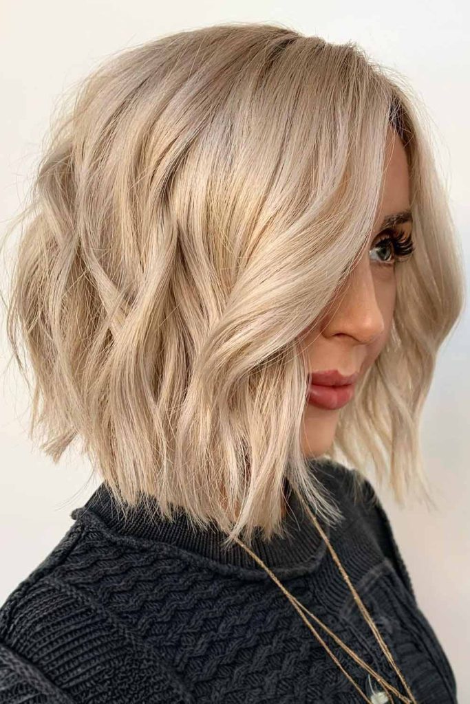 Blonde Bob Hairstyles For Women Over 40 