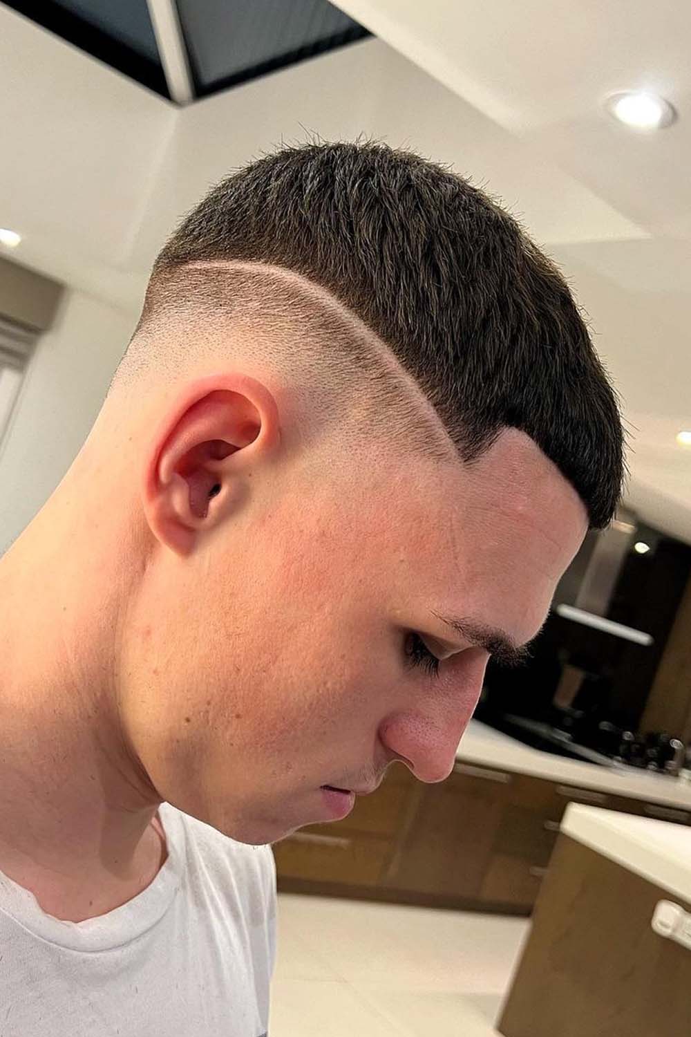 French Crop with Shaved Sides