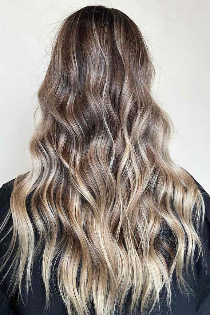 Sassy Blonde Layers with Ombre #blondeombrehair #blondeombre #ombrehaircolor