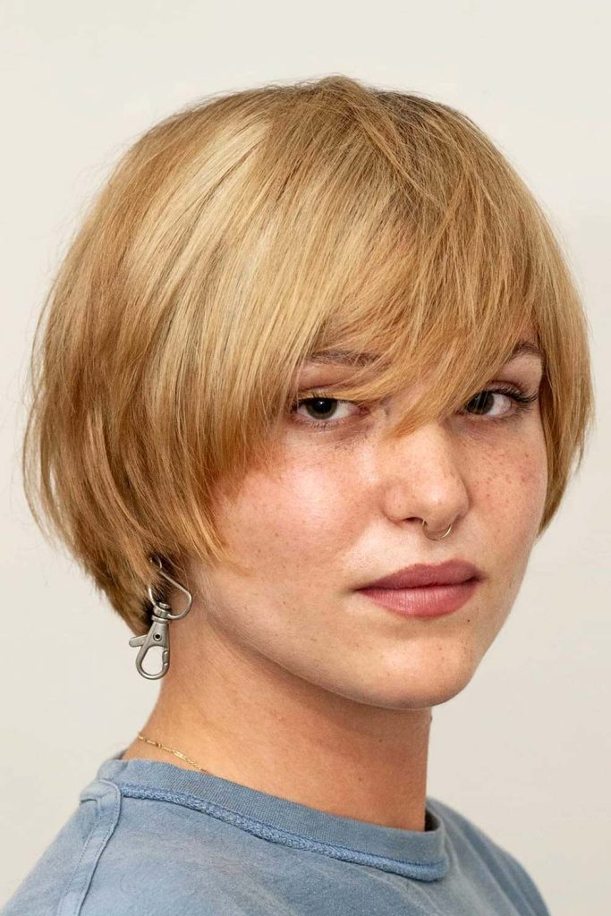 Layered Long Pixie Hairstyle