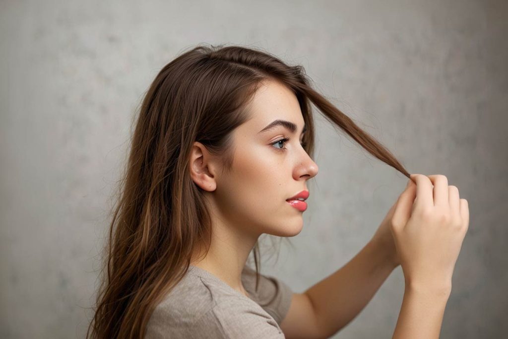 How would you describe the width of your hair strands?