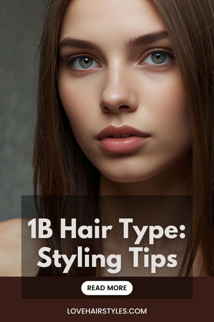 1B Hair Type: Styling Tips
