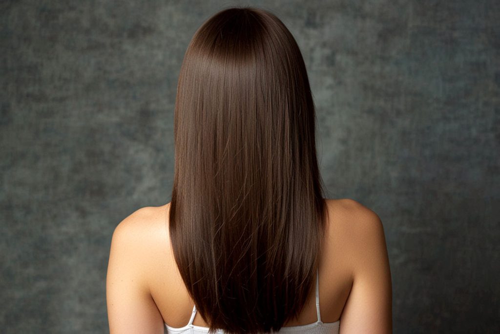 How shiny is your hair naturally?