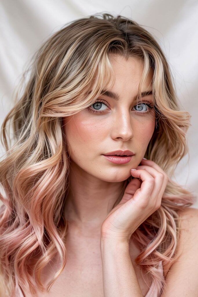 Long Layers With Choppy Bangs